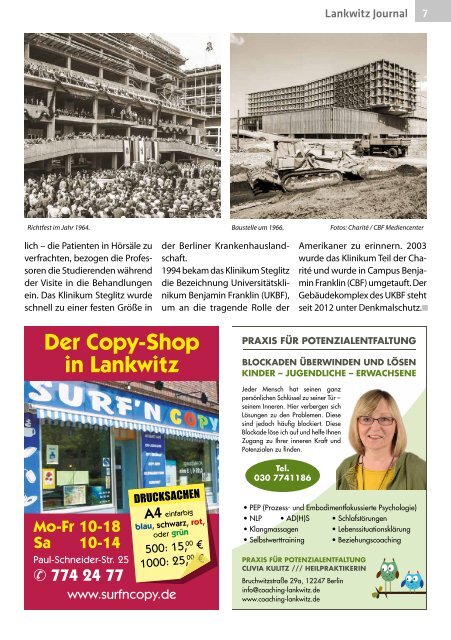 Lankwitz Journal Okt/Nov 2018