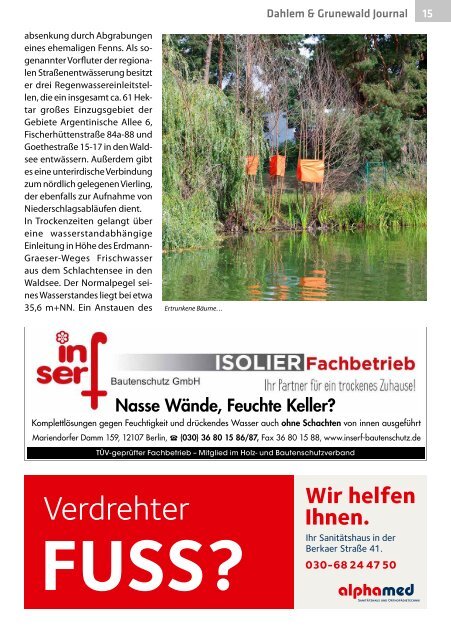 Dahlem & Grunewald Journal Okt/Nov 2018