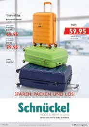 SPAREN, PACKEN UND LOS