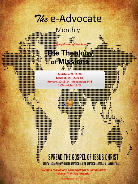 The Theology of Missions