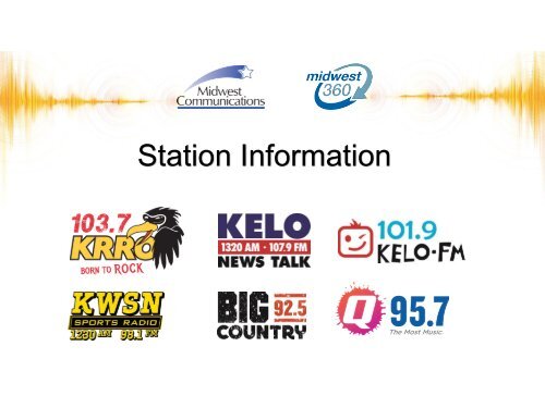 Midwest Communications - Sioux Falls, SD Station Profiles