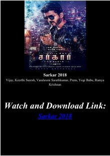 Sarkar 3 best sale watch online free