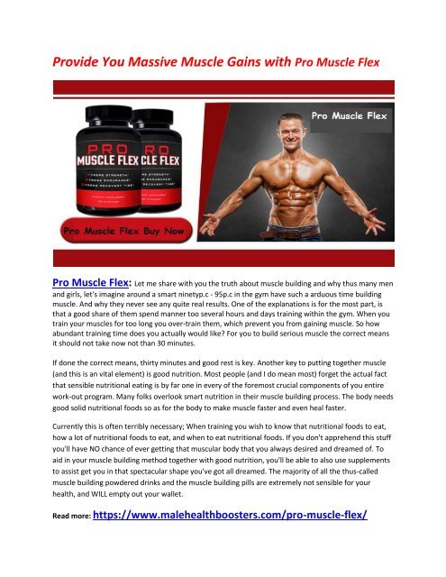 PDF Pro Muscle Flex