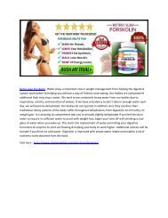 Retro Lean Forskolin - It Build Lean Muscles And Ramp Up your energy