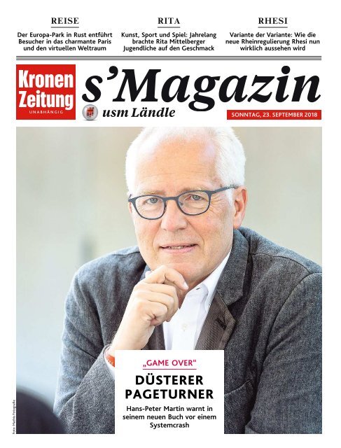 s'Magazin usm Ländle, 23. September 2018