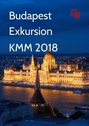 KMM unterwegs: Budapest im Mai 2018