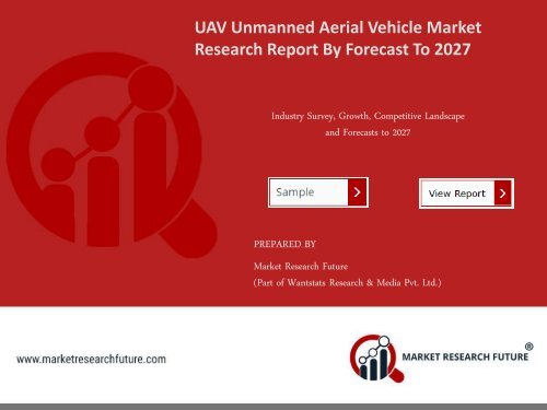 UAV Unmanned Aerial Vehicle Market