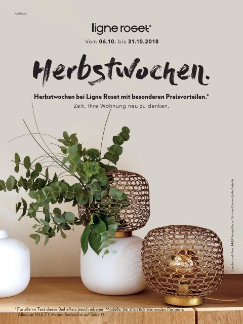 Ligne Roset Herbstwochen 2018