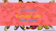 Designer Punjabi Jutti Designs In A Varieties