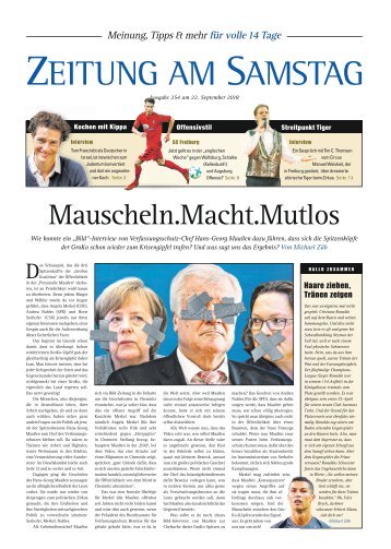 254. Ausgabe, ET 22.09.2018