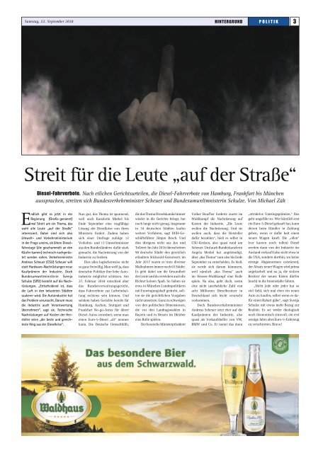 254. Ausgabe, ET 22.09.2018