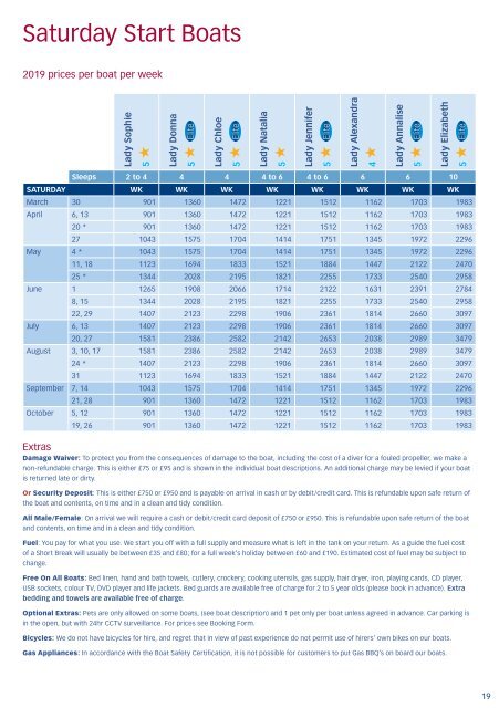 2019 PDF Kris Cruisers Cruiser Brochure