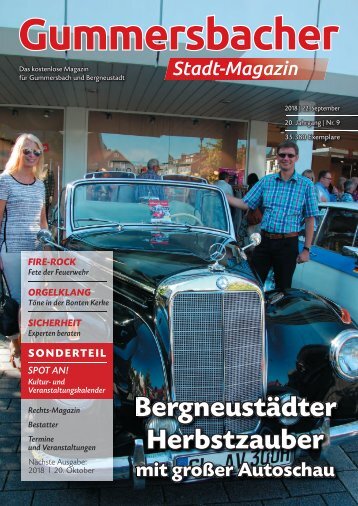 Gummersbacher Stadtmagazin September 2018