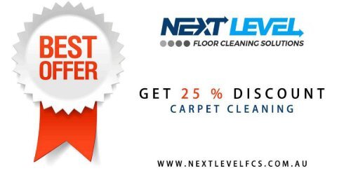 Get 25 % Discount on Carpet Cleaning