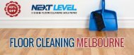 UPTO 40% OFF on Floor Cleaning Melbourne
