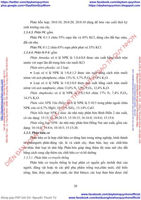 Áp dụng một số phương pháp phân tích để nghiên cứu phân bón hữu cơ và khoáng nhả chậm từ vỏ lạc (2018)