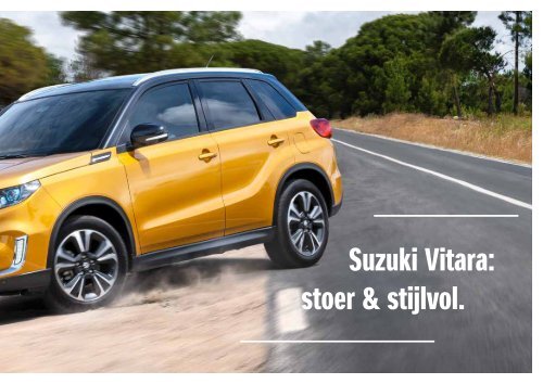 Suzuki Vitara modelbrochure okt18