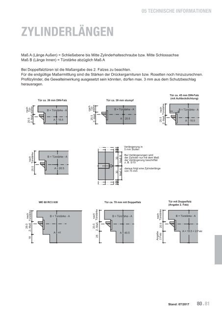 Türenpreisliste-Lagerkollektion 2018