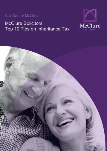 McClure Solicitors Top Ten Tips on Inheritance Tax