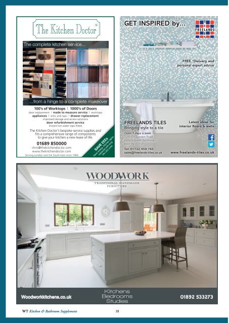 Wealden Times | WT200 | October 2018 | Kitchen & Bathroom supplement inside