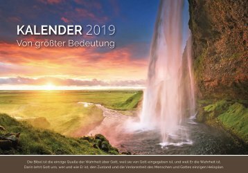 Voice of Hope Kalender 2019