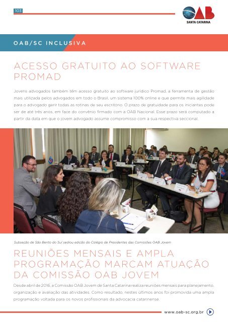 Revista OAB SC Presente