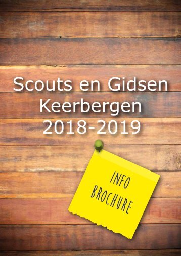 Scouts en Gidsen Keerbergen 2018-2019