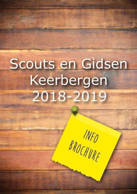 Scouts en Gidsen Keerbergen 2018-2019