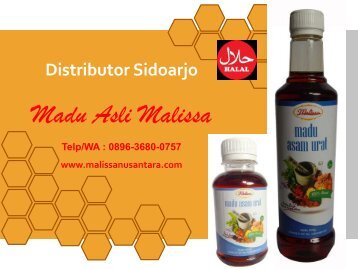 0896-3680-0757, Manfaat Madu Asli Malissa Sidoarjo