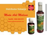 0896-3680-0757, Harga Madu Asli Malissa Sidoarjo