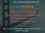 ICO Development Company India - ICO Development Services Company India