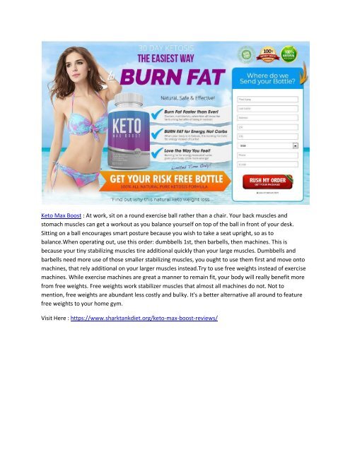 Keto Max Boost - It Melt Down Body Fat And Burn Excess Pounds