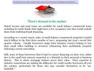 Small Balance Commercial Mortgages