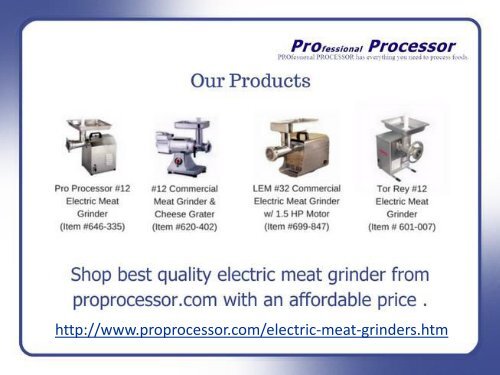 Electric meat grinder on sale | Texas, USA