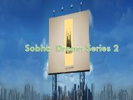 Sobha Dream Series 2