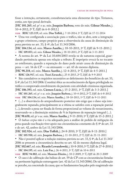 #Coletânea Temática de Jurisprudência - Direito Penal e Processual Penal (2016)