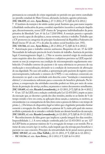 #Coletânea Temática de Jurisprudência - Direito Penal e Processual Penal (2016)