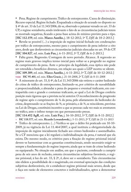 #Coletânea Temática de Jurisprudência - Direito Penal e Processual Penal (2016)