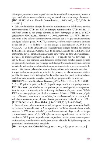 #Coletânea Temática de Jurisprudência - Direito Penal e Processual Penal (2016)