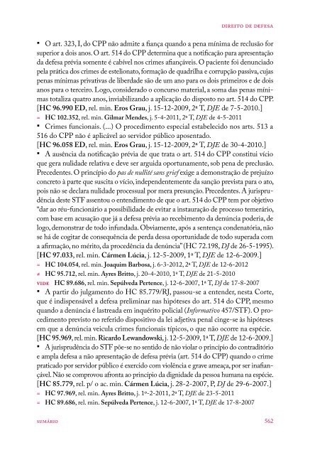 #Coletânea Temática de Jurisprudência - Direito Penal e Processual Penal (2016)