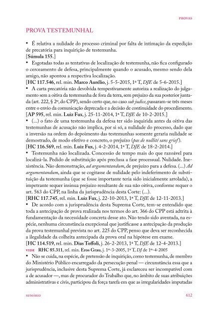 #Coletânea Temática de Jurisprudência - Direito Penal e Processual Penal (2016)