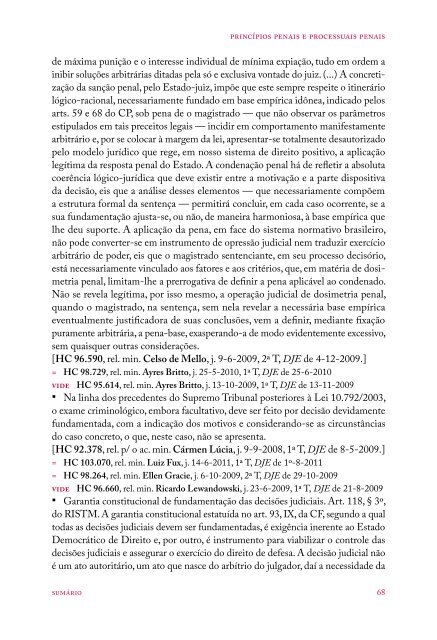 #Coletânea Temática de Jurisprudência - Direito Penal e Processual Penal (2016)