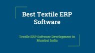 Best Textile ERP Software