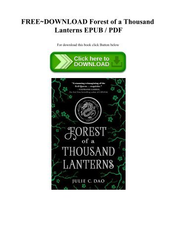 FREE~DOWNLOAD Forest of a Thousand Lanterns EPUB  PDF