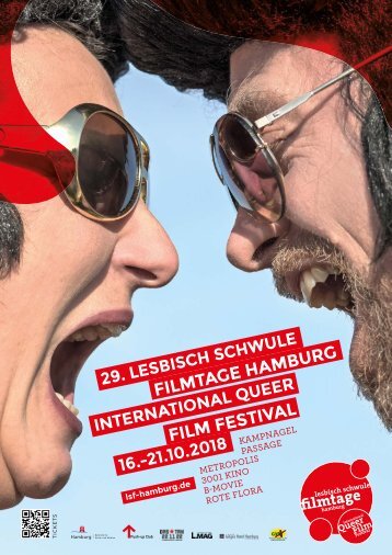 Programmheft der Lesbisch Schwule Filmtage Hamburg 2018