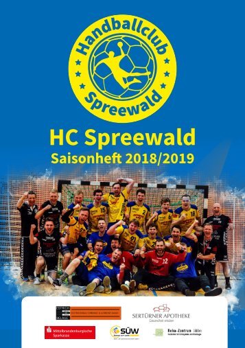 HC Spreewald Saisonheft 2018/2019