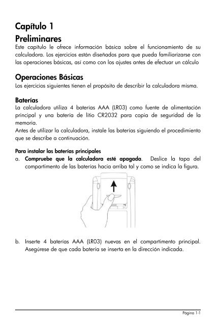 Guía del usuario PDF - The Calculator Store