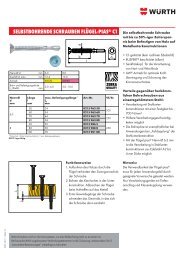 SELBSTBOHRENDE SCHRAUBEN FLÜGEL-PIAS® C1 Die ...