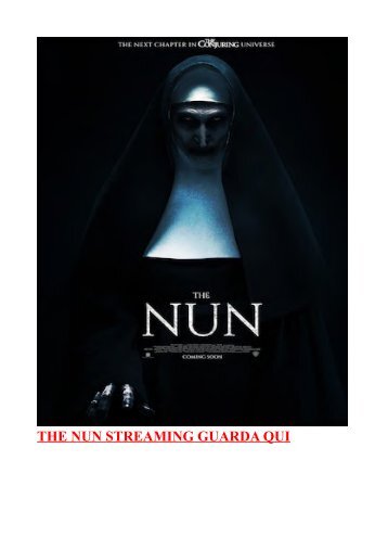 THE NUN LA VOCAZIONE DEL MALE ALTADEFINIZIONE STREAMING