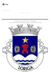 História concisa da vila de Loriga extratos da obra do historiador António Conde-History of Loriga by the historian António Conde